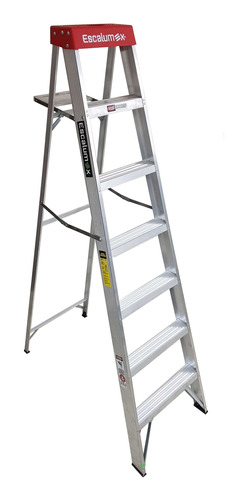 Escalera Tijera De Aluminio Escalumex 7 Peldaños