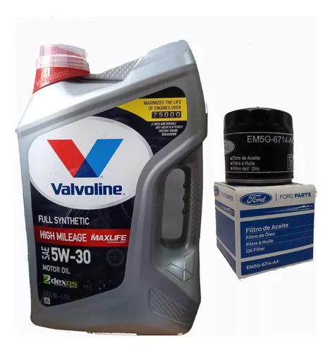 Kit De Filtro De Aceite Ford Focus 2 Y 3 + Valvoline 5w30