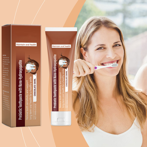 D Creme Dental Branqueador Com Sabor De Chocolate Embranquec