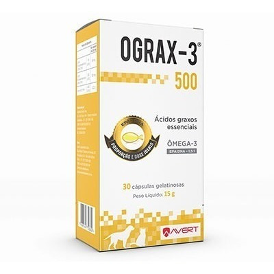 Ograx-3 500mg C/ 30 Capsulas