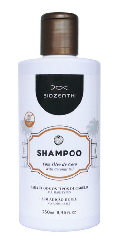Kit Shampoo E Condicionador De Óleo De Coco Vegano S/ Glúten