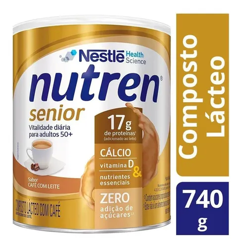 Nutren Senior Cafe C/ Leite 740g