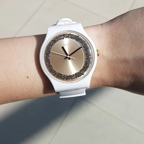 Reloj Swatch Dama Sparklelightening Suow168 Envios Gratis
