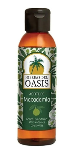 Aceite Corporal De Macadamia 60cc Hierbas Del Oasis - Dw