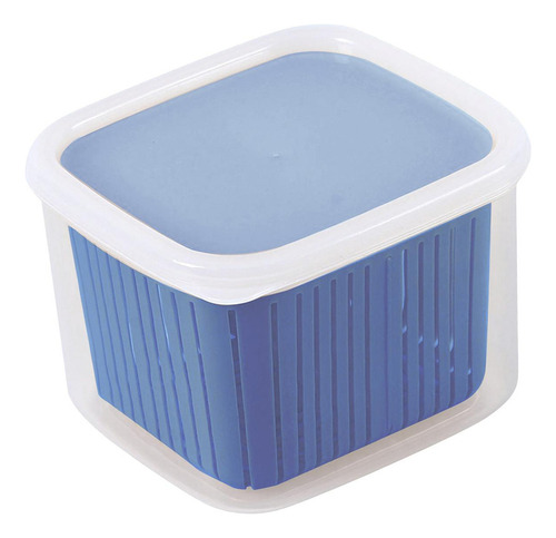 Recipiente De Armazenamento De Alimentos Organizador De Azul