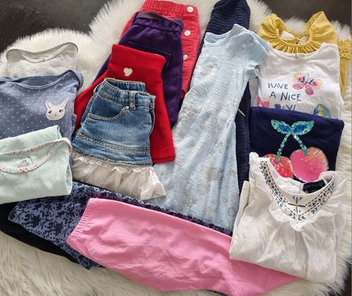 Ropa De Bebe Niña 2/3 Años 17 Prendas . Envío Gratis Cod2213