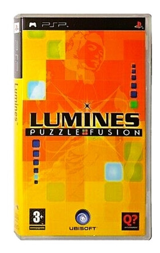 Jogo Para Psp - Umd Lumines Puzzle Fusion