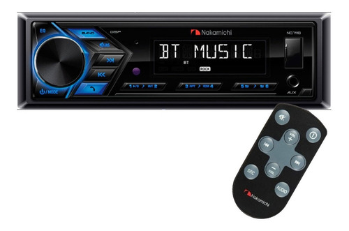 Estéreo para auto Nakamichi NQ711B con USB y bluetooth