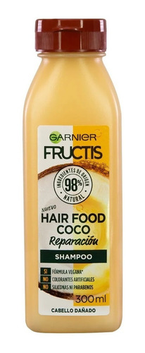 Shampoo Hair Food Coco Fructis Garnier 300 Ml