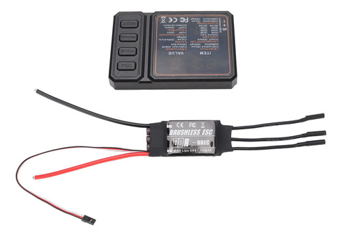 Controlador Electrónico De Velocidad 80a Función De Protecci