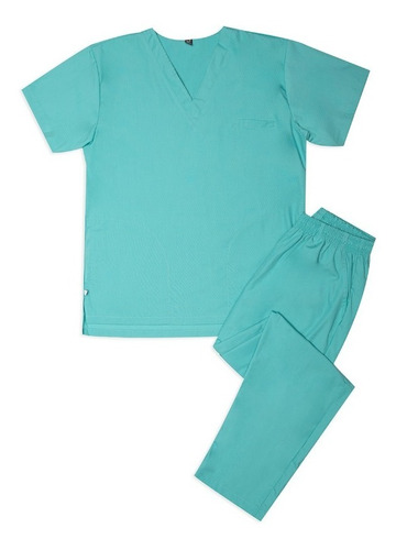 Ambo Oh! Wear Uniforme Médico - Lado X Poly Verde Hospital