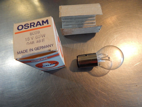 New  Osram 8029 Light Bulb Lamp 15v 60w 046 46e *free Ship