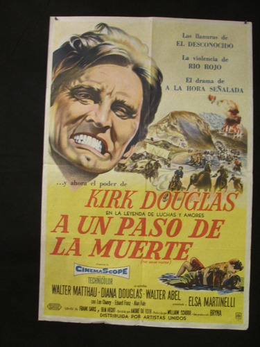 A Un Paso De La Muerte- Kirk Douglas- Diana Douglas