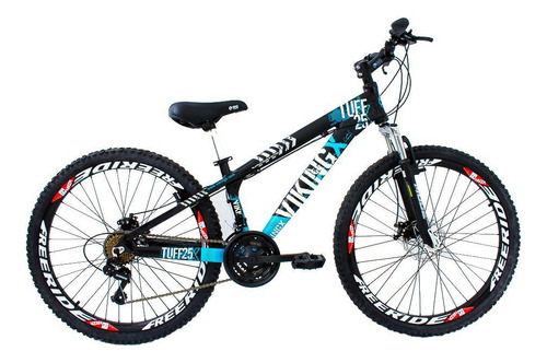 Bicicleta Freeride Aro 26 Freio À Disco 21v Vikingx