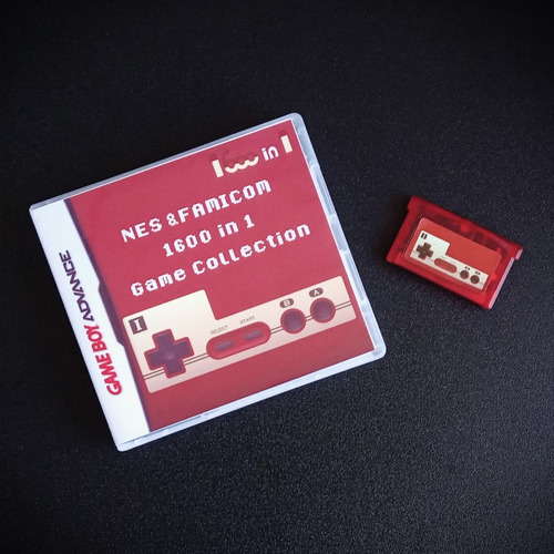 Famicom & Nes - 1600 In 1 Game Collection - Game Boy Advance