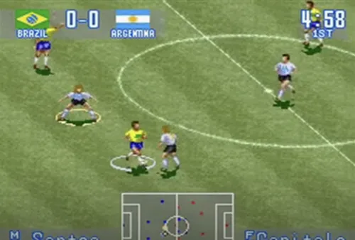 International Superstar Soccer Super Nintendo Repro (Usado)