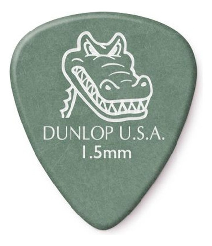 Púas Jim Dunlop Cocodrilo Gator C/ Grip 417r Pack X12 Oferta