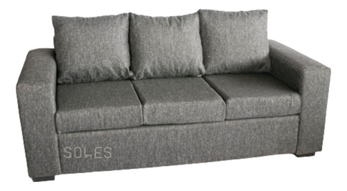 Rio 1.80 Sillon Sofa Para Living Tapizado Rustic Antidesgarr