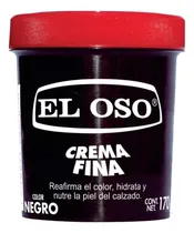 Comprar Crema Calzado El Oso Fina Color Negro 170g Limpieza Zapatos