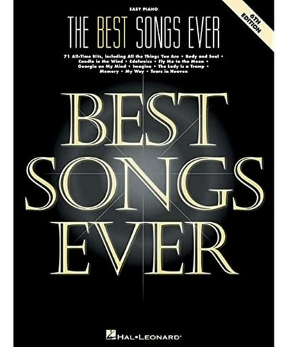 Libro: The Best Songs Ever: 71 All-time Hits