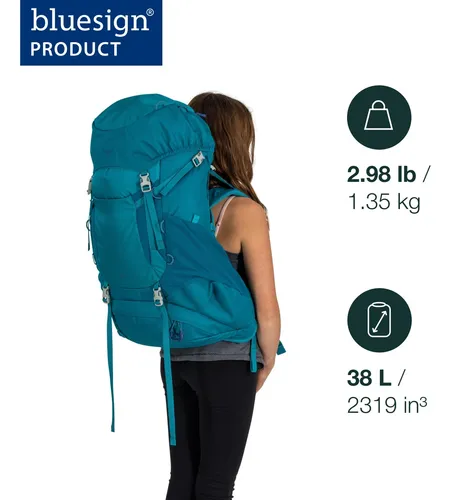 Mochila De Mochilero Osprey Ace 38 L Para Niños Con Toldo Ve