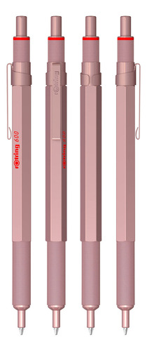 Boligrafo Rotring 600 Ballpoint, Tinta Negra Punta Media R