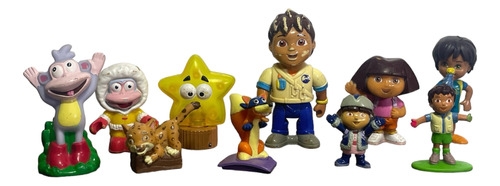 Lote De Figuras Coleccionables Dora La Exploradora