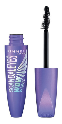 Máscara de pestañas Rimmel Scandal'Eyes Wow Wings waterproof 12ml color black