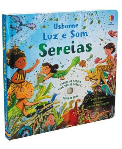 Sereias: Luz E Som, De Taplin, Sam. Editora Usborne, Capa Mole Em Português