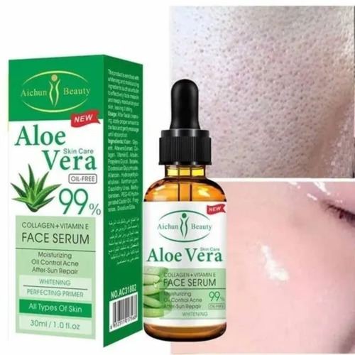 Serum Facial Aloe Vera Antiacne - mL  Tipo de piel Todo tipo de piel