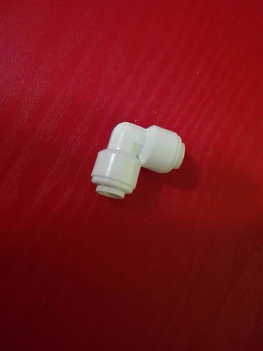 Imagen 1 de 6 de Codo Conector Acople Rapido De Manguera 1/4 - 1/4