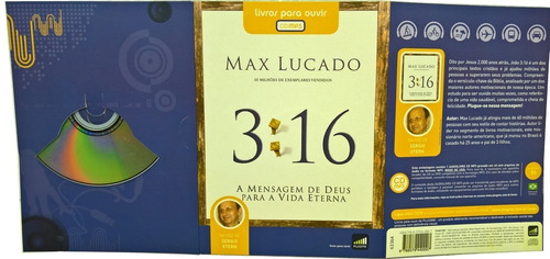 Imagem 3 de 3 de Audiobook Audiolivro - Max Lucado - 3:16 A Mensagem De Deus