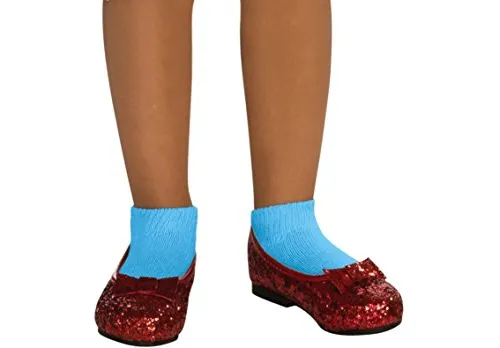 Zapatos Rojos Brillantes De Dorothy Del Mago De Oz Para Niñas, Talla Grande