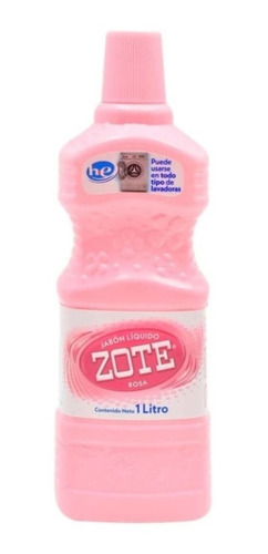 Jabón Líquido Zote Rosa 1 L