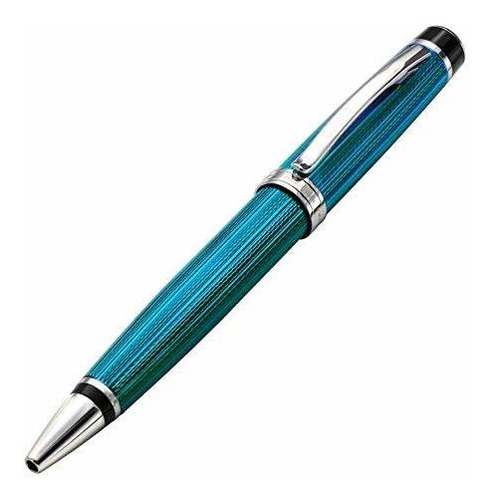 Bolígrafo - Incognito Brass Ballpoint Pen In Venetian Blue C