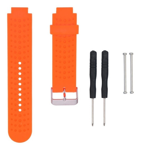 Pulseira Garmin Forerunner 220 235 620 735 Silicone Preta