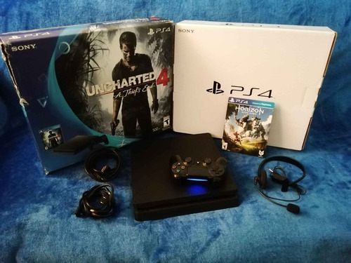 Ps4 De 500gb Con Cables Y Control