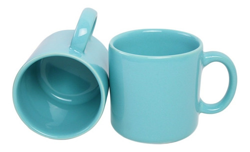 6 Tazas Para Café Y Té De Colores 360 Ml