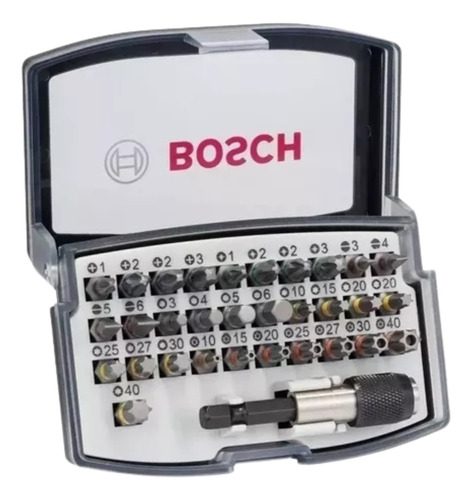 Juego Set Puntas Para Atornillar Bosch 32 Piezas