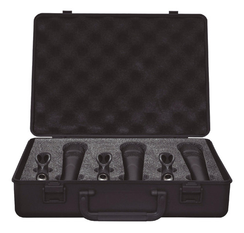 Set De 3 Microfonos Dinamicos Skp Pro-33k