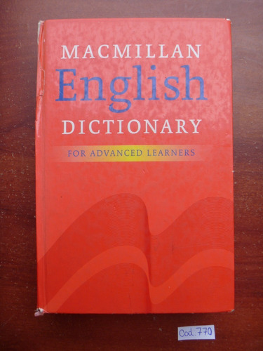 Macmillan / English Dictionary / Inglés