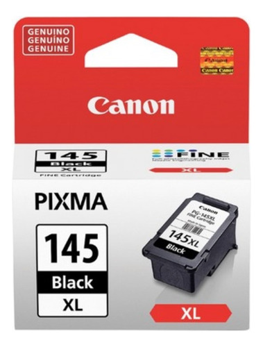 Cartucho Impresora Canon 145 Xl Negro Orig. Serviciopapelero