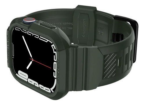 Case Y Correa Spigen Compatible Con Apple Watch 45mm Verde