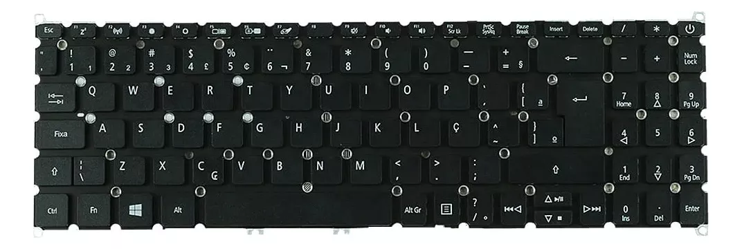 Segunda imagem para pesquisa de teclado aspire a315 53