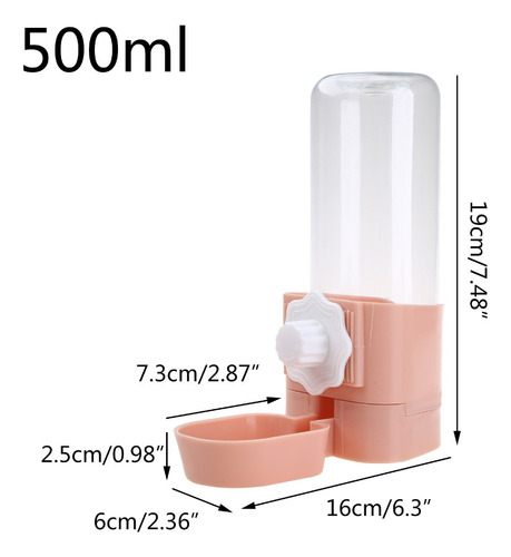 1 Comedero De Agua Para Conejos, Para Colgar En Jaulas