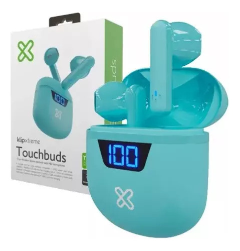 Auricular Bluetooth Touchbuds Tws Klipxtreme Kte-006 Verde