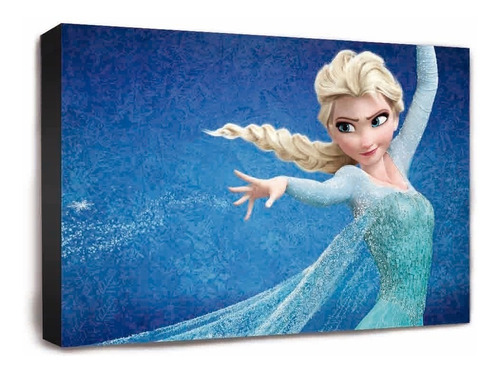 Cuadro De Frozen Y Otras Princesas Y Películas Para Decorar 