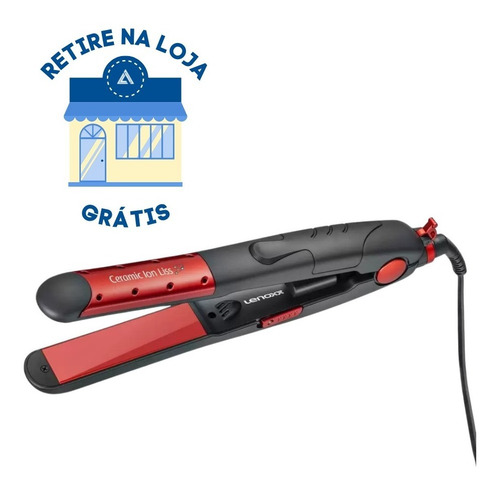 Prancha Alisadora Ceramic Ion Liss Ppa763 Lenoxx