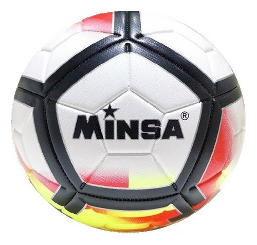 Balón De Fútbol Marca Minsa, Talla 4 Tpu