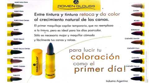 Hair & Raíz Cubre Canas Lápiz Stick Rubio Cobrizo 4 Ml Rubio Cobrizo